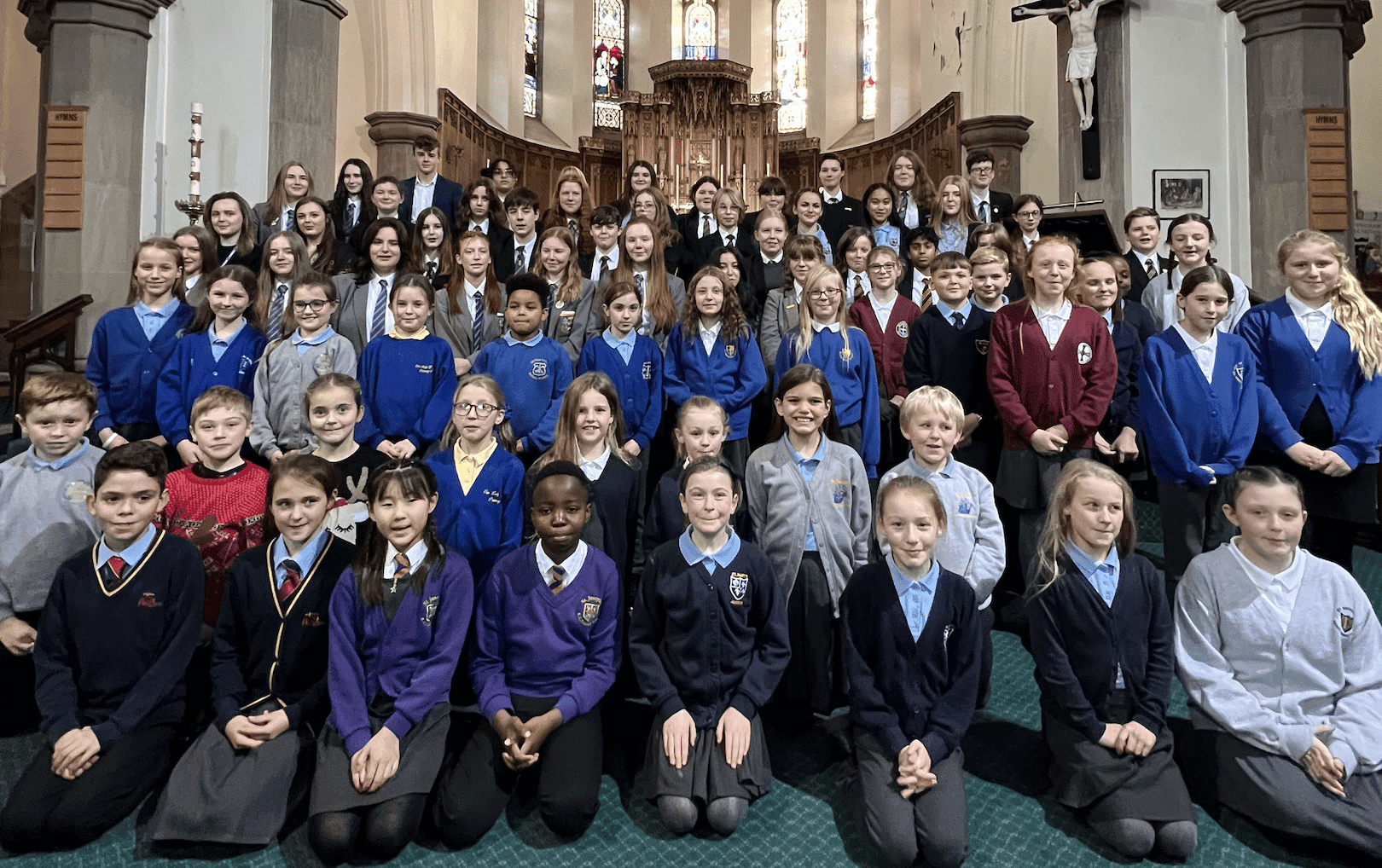 Schools join together for trust-wide carol concert - Bishop Chadwick ...